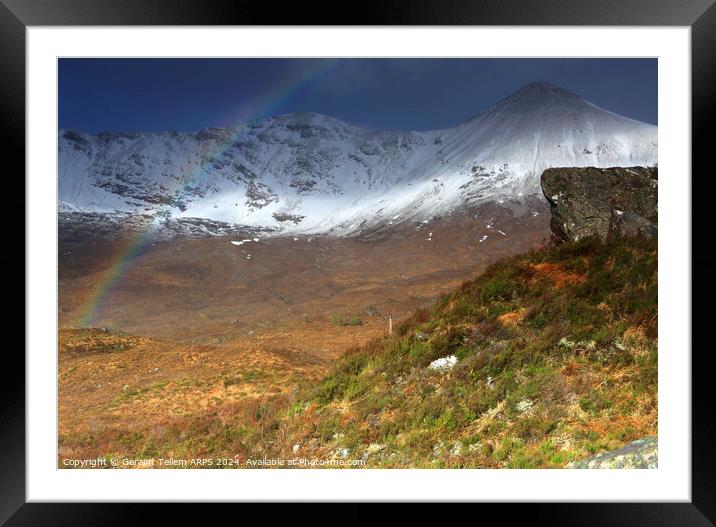 Ben Eighe, Torridon, Highland, Scotland Framed Mounted Print by Geraint Tellem ARPS