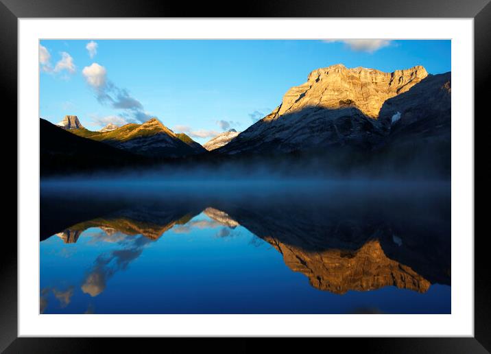 Wedge Pond, Kananaskis Country, Alberta, Canada Framed Mounted Print by Geraint Tellem ARPS