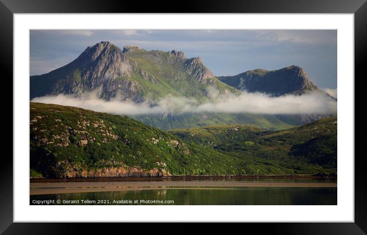 Ben Loyal from Kyle of Tongue, Sutherland, Northern Scotland Framed Mounted Print by Geraint Tellem ARPS