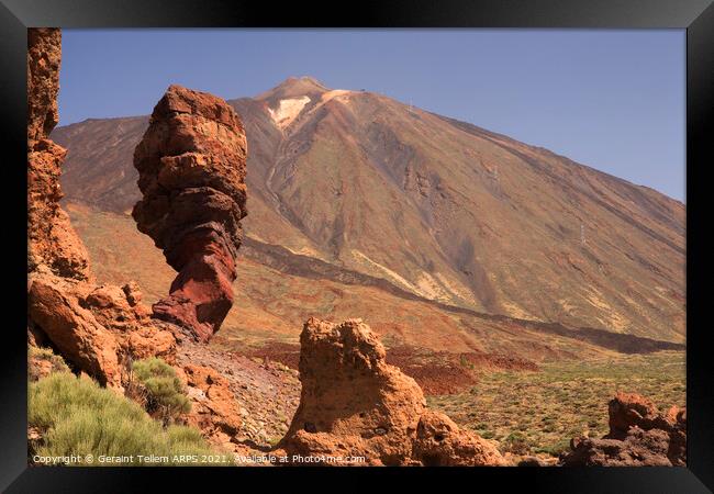 Mt. Teide, Tenerife, Canary Islands Framed Print by Geraint Tellem ARPS