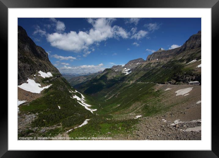 Glacier National Park, Montana, USA Framed Mounted Print by Geraint Tellem ARPS