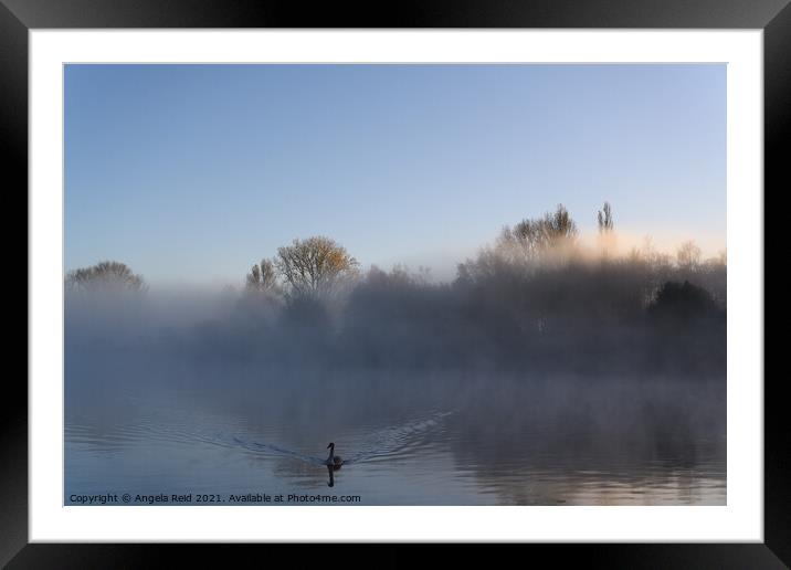 Misty Waters Framed Mounted Print by Reidy's Photos
