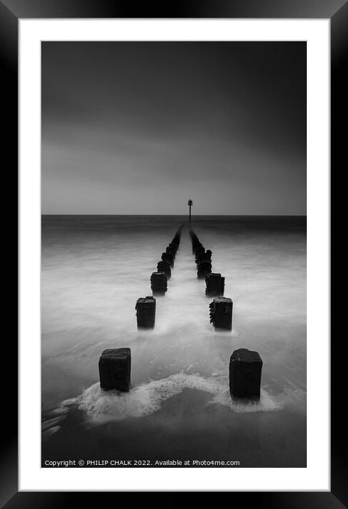 Black and white fine art 779 Framed Mounted Print by PHILIP CHALK