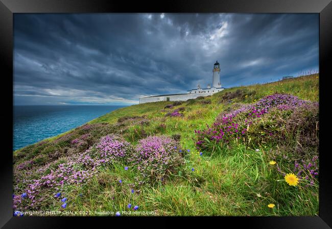 Mull of Galloway Lighthouse Scotland 22 Framed Print by PHILIP CHALK