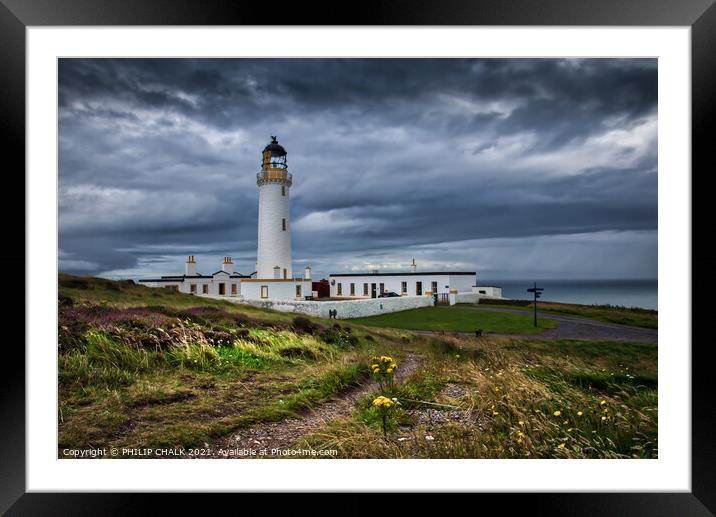 Mull of Galloway Lighthouse Scotland 95 Framed Mounted Print by PHILIP CHALK