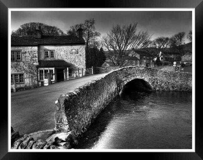 Malham village in the Yorkshire dales 210 Framed Print by PHILIP CHALK
