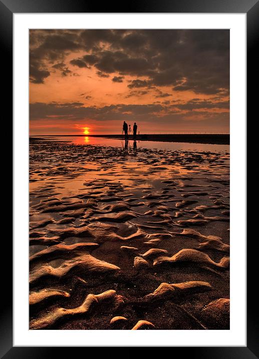 A Photographers Sunset Framed Mounted Print by Jeni Harney