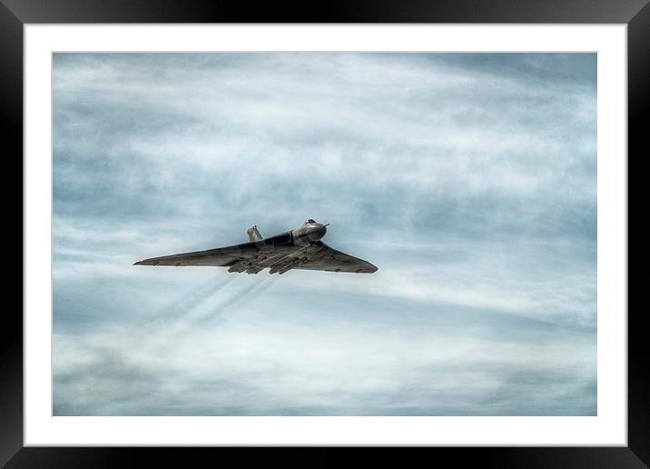  Avro Vulcan XH558 Framed Mounted Print by Jeni Harney