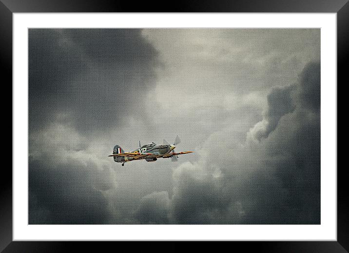 Hawker Hurricane Framed Mounted Print by Jeni Harney
