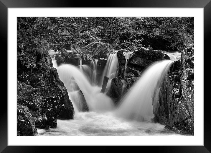White Water! (1) Framed Mounted Print by Jeni Harney