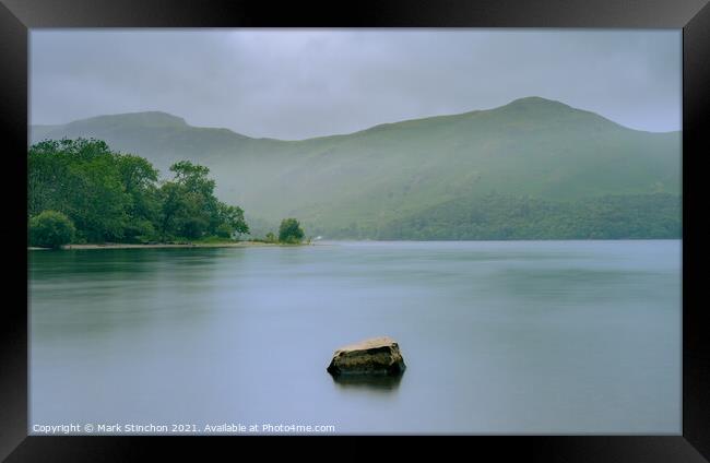 Derent Water Lake District Framed Print by Mark Stinchon
