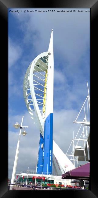 Majesty of the Spinnaker Framed Print by Mark Chesters