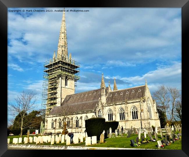 St Margaret's Church  Framed Print by Mark Chesters