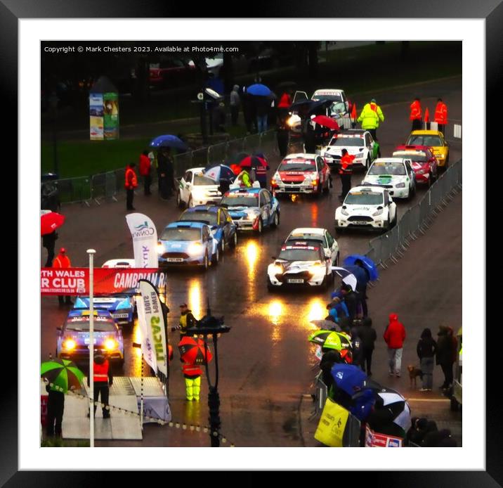 Cambrian Rally  Framed Mounted Print by Mark Chesters