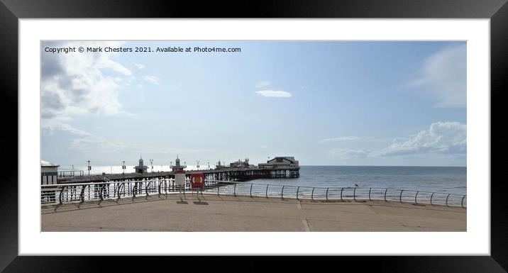 Blackpool North Pier Framed Mounted Print by Mark Chesters