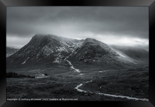 Buachaille Etive Mòr Framed Print by Anthony McGeever