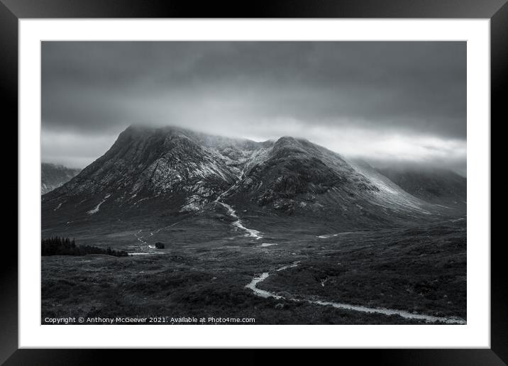 Buachaille Etive Mòr Framed Mounted Print by Anthony McGeever