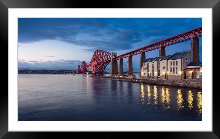The Forth Rail Bridge  Framed Mounted Print by Anthony McGeever