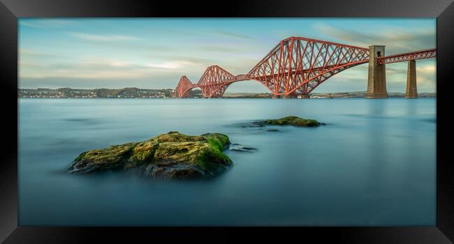 Forth Bridge Framed Print by Anthony McGeever