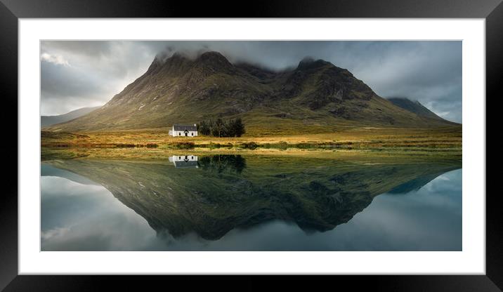 Stob Dearg Reflection Framed Mounted Print by Anthony McGeever