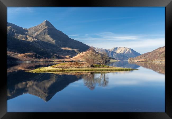 Loch Leven  Framed Print by Anthony McGeever
