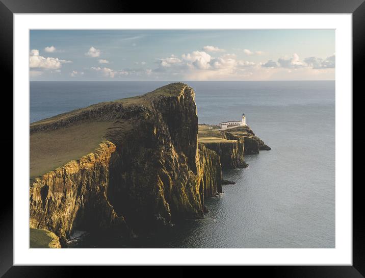 Sunset on Neist Point Framed Mounted Print by Anthony McGeever