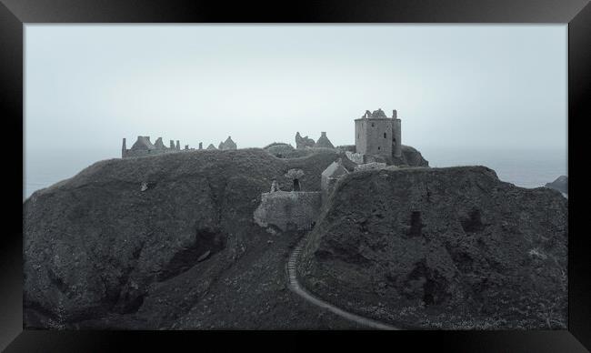 Dunnotar Castle and Haar Framed Print by Anthony McGeever