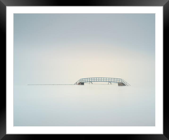 The Bridge to Nowhere Framed Mounted Print by Anthony McGeever