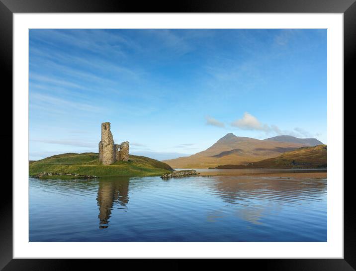 Ardvreck Castle  Framed Mounted Print by Anthony McGeever
