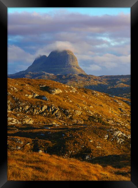 Suilven  Framed Print by Anthony McGeever