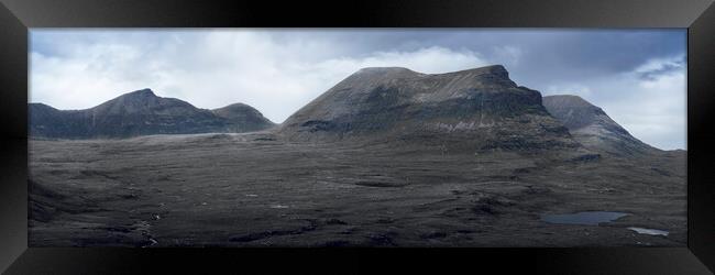 Lairg Panorama Framed Print by Anthony McGeever