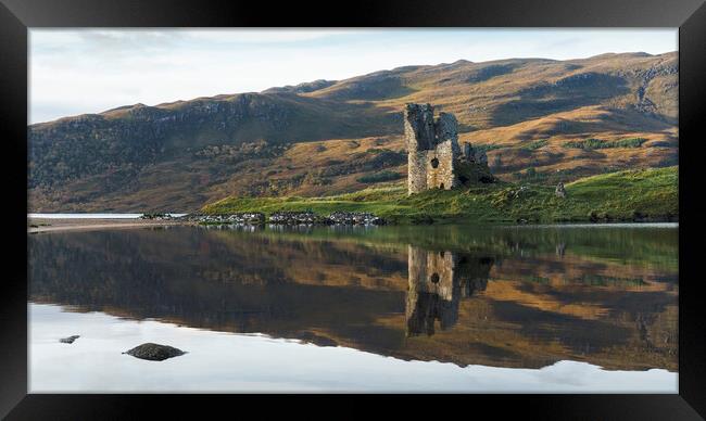 Ardvreck Castle Sunrise  Framed Print by Anthony McGeever