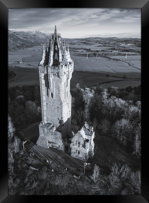 The Wallace Monument Framed Print by Anthony McGeever