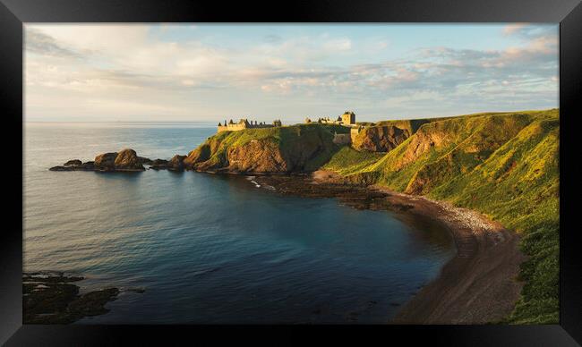 Dunnottar Castle Sunrise  Framed Print by Anthony McGeever