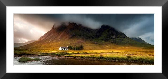The Wee White House  Framed Mounted Print by Anthony McGeever