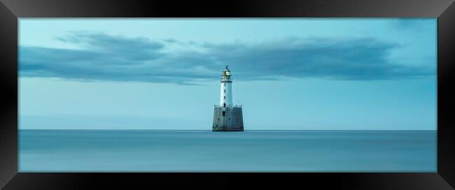 Blue Hour at Rattray Lighthouse  Framed Print by Anthony McGeever