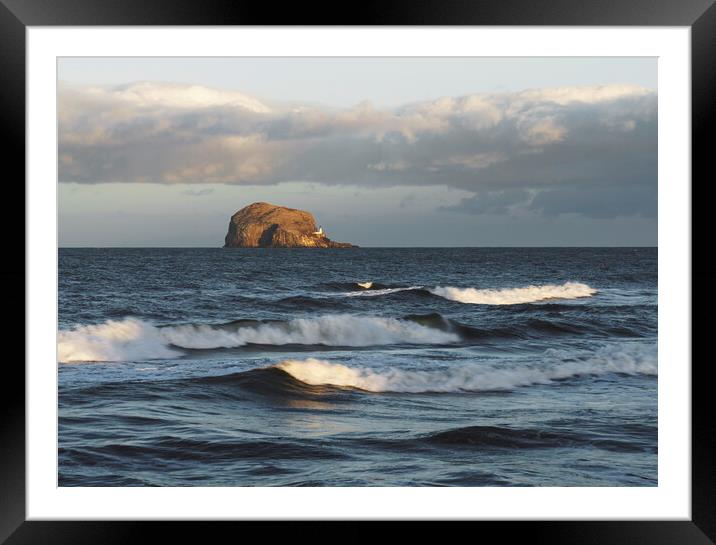 Bass Rock from North Berwick  Framed Mounted Print by Anthony McGeever