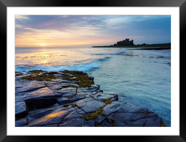 Wonderful Bamburgh  Framed Mounted Print by Anthony McGeever