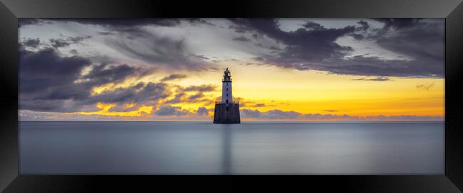 Rattray Lighthouse Sunrise Panorama Framed Print by Anthony McGeever