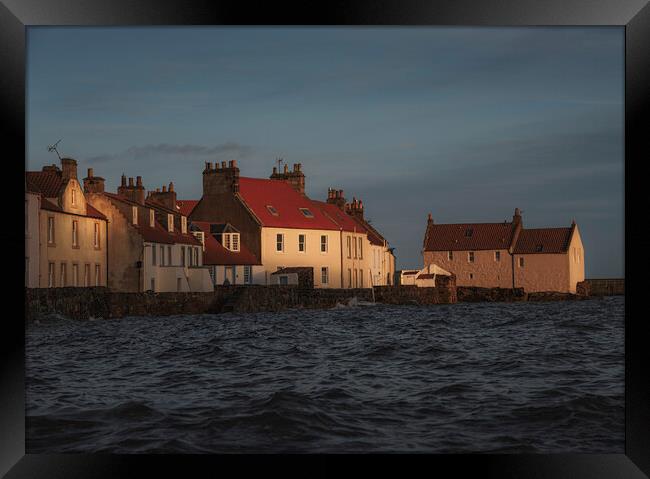 Last Light On Pittenweem Framed Print by Anthony McGeever