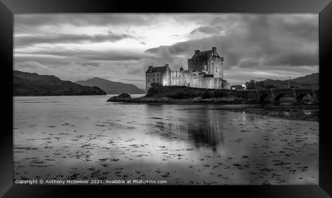 Eilean Donan Castle Framed Print by Anthony McGeever