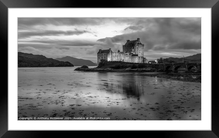 Eilean Donan Castle Framed Mounted Print by Anthony McGeever