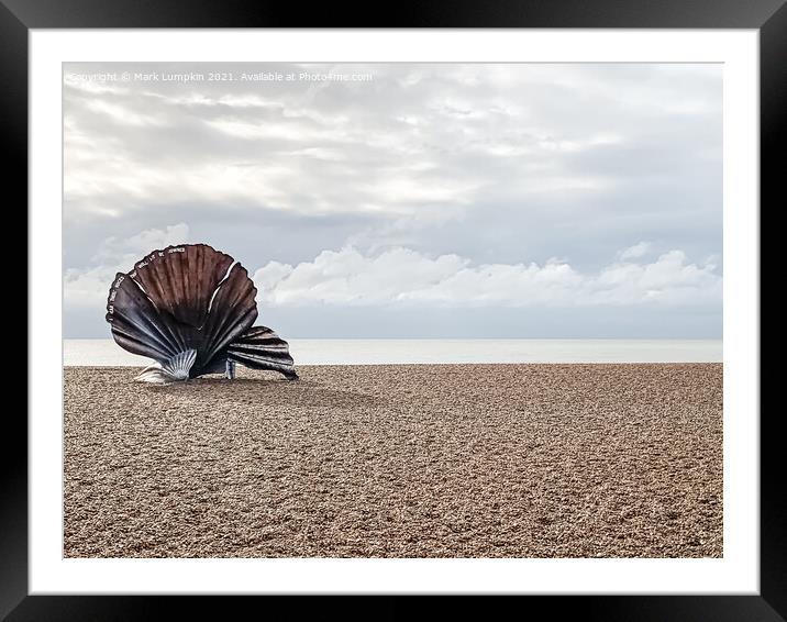 The Scallop  Framed Mounted Print by Mark Lumpkin