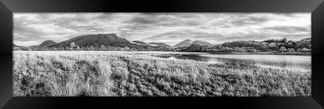 Highland mountains and Loch Awe Framed Print by Andrea Obzerova