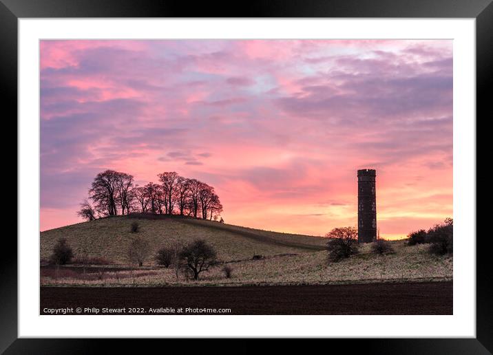 Cammo Estate Framed Mounted Print by Philip Stewart