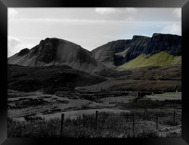 The Quiraing Skye Framed Print by Andy Lightbody