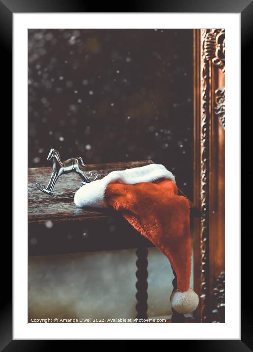 Traditional Christmas  Framed Mounted Print by Amanda Elwell