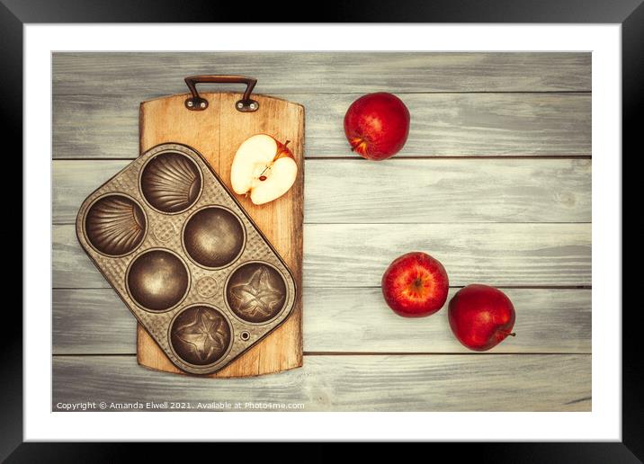 Baking In The Autumn Framed Mounted Print by Amanda Elwell