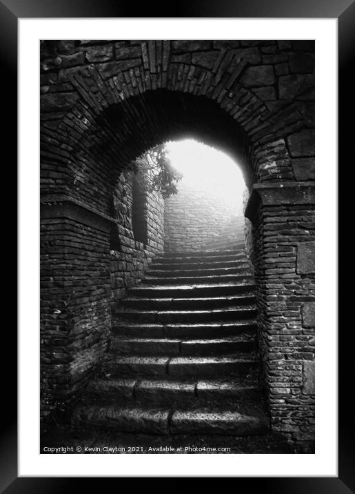 Stairway to Heaven Framed Mounted Print by Kevin Clayton