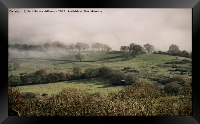 Misty Views Framed Print by Paul Harwood-Browne